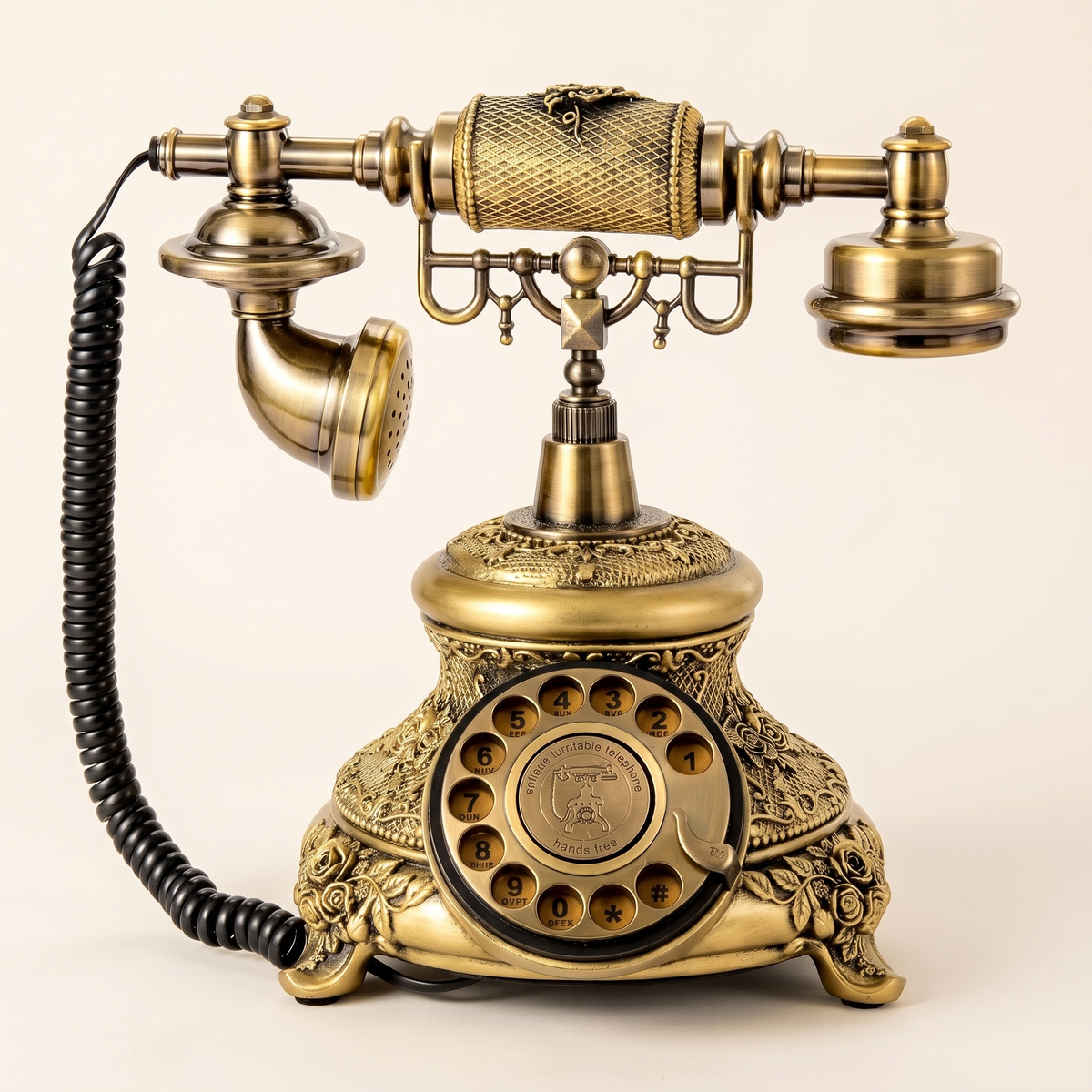 Antique Brass Telephone