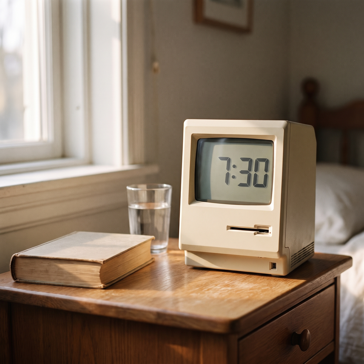 Retro Computer Alarm Clock