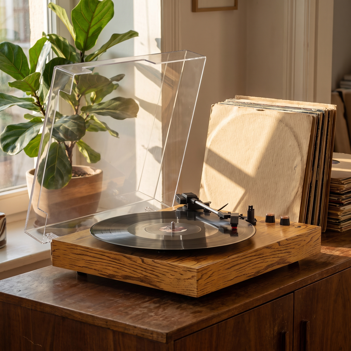 Vintage Record Player