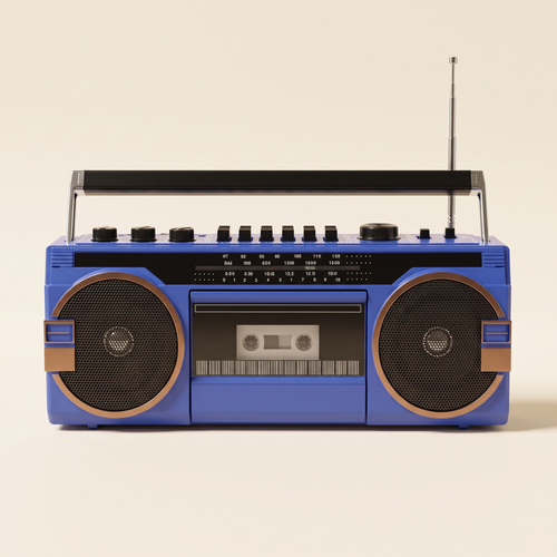 Cassette Boombox