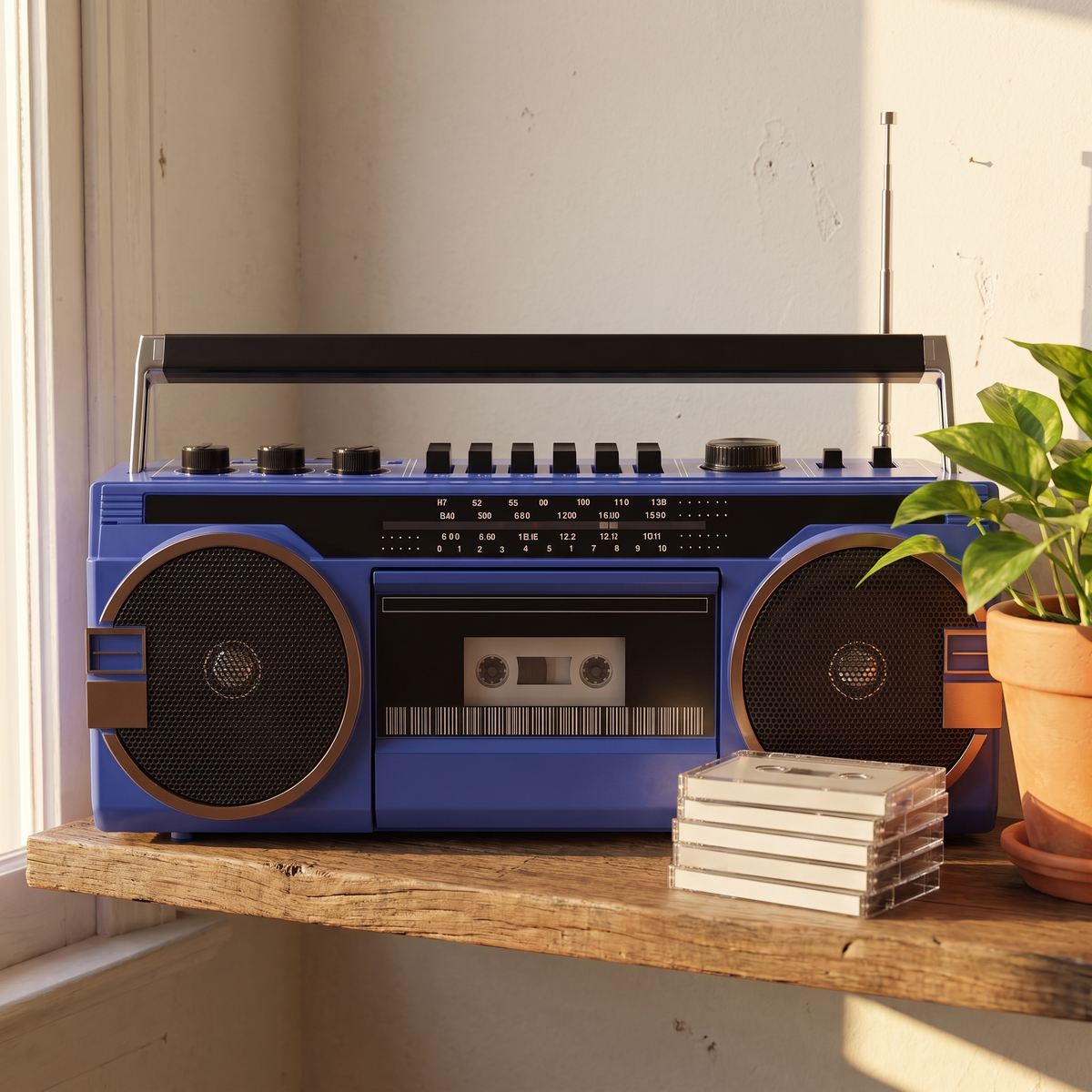 Cassette Boombox