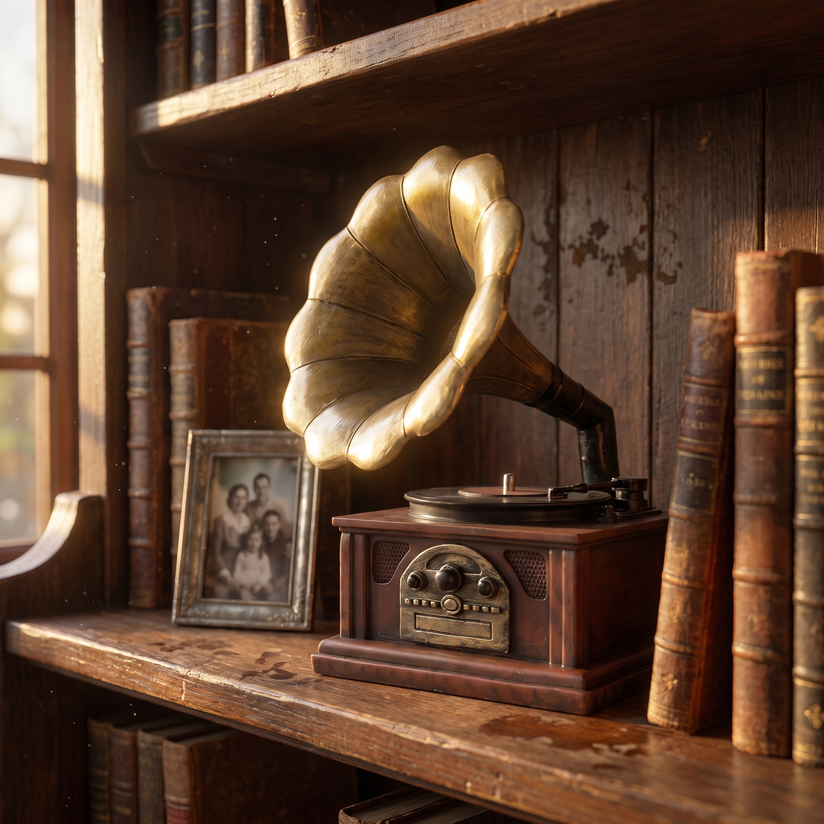Gramophone Ornament