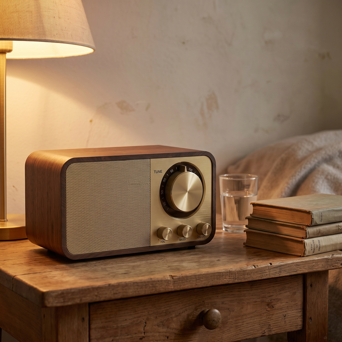 Walnut Radio Speaker