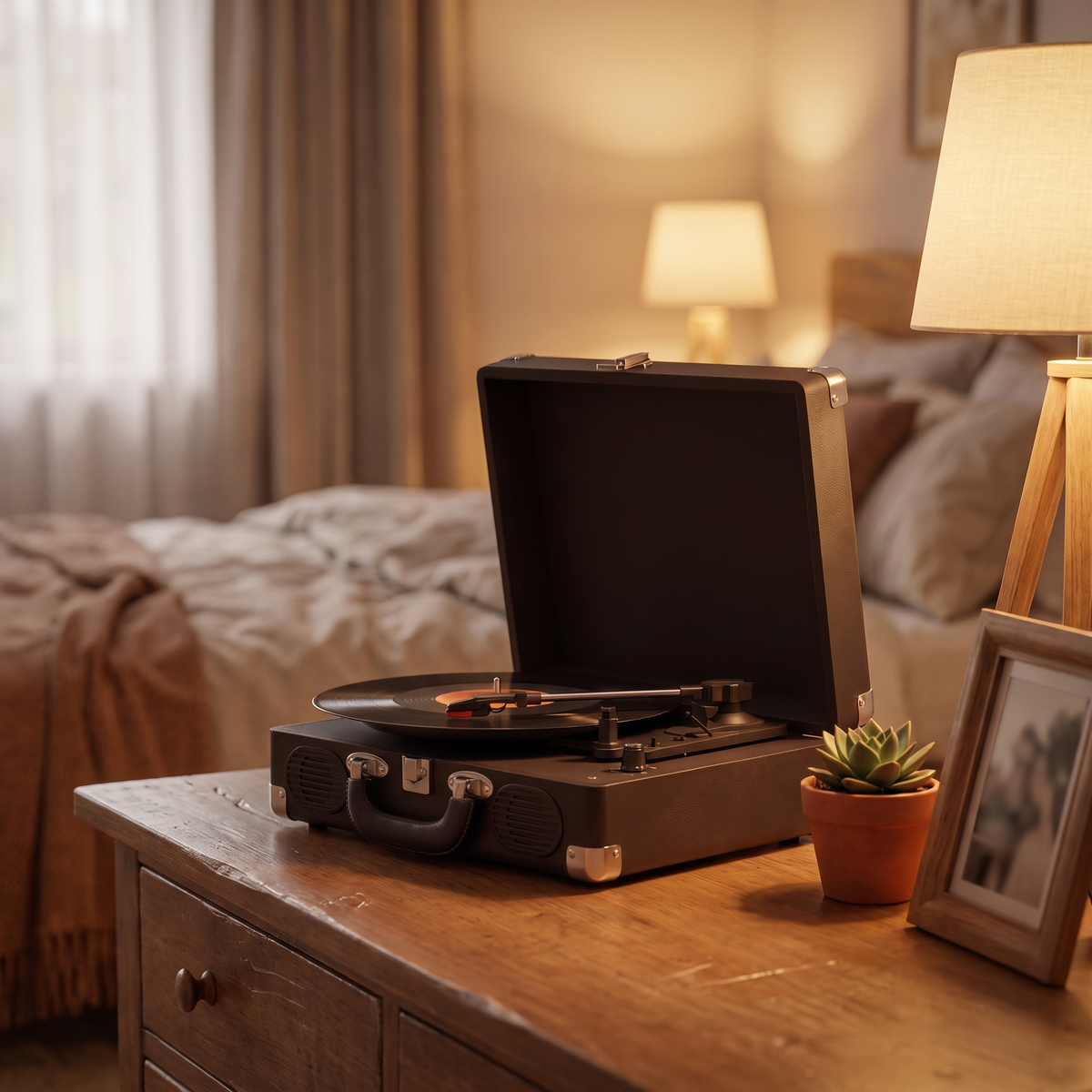 Suitcase Record Player